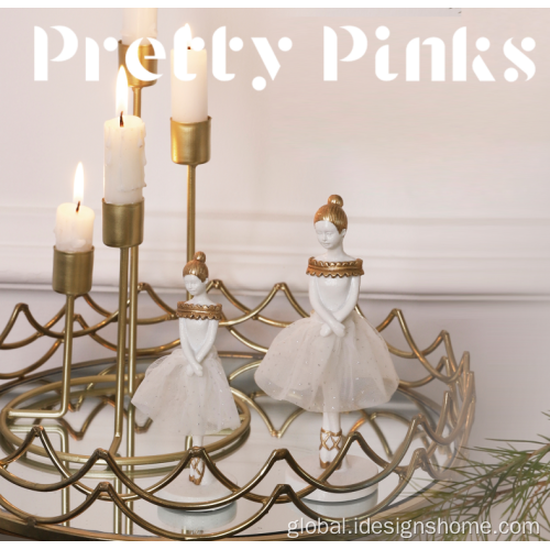 Candles for Candlelight Dinner Anniversary Advent Metal Candle Ring Factory